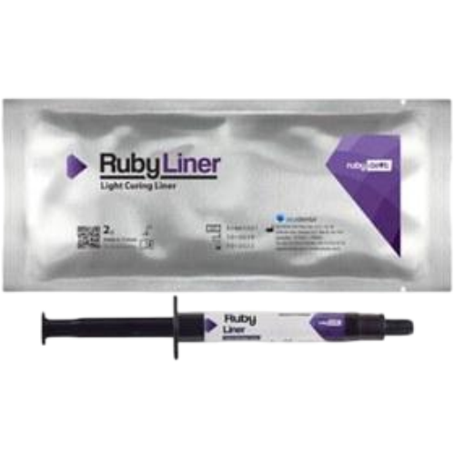 گلاس آینومر لاینر نوری روبی Ruby Glass Liner