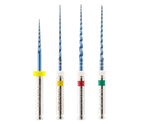 فایل روتاری آبی طول 25 MetaBiomed Aurum Blue