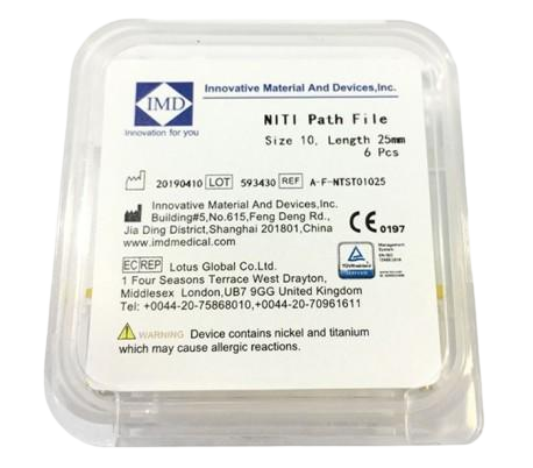 فایل روتاری گلاید پث طول 25 IMD Path File Niti