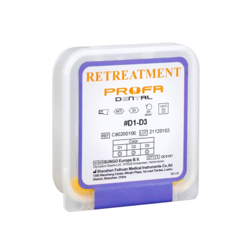  فایل روتاری ری اندو گلد پروفا Profa Retreatment 