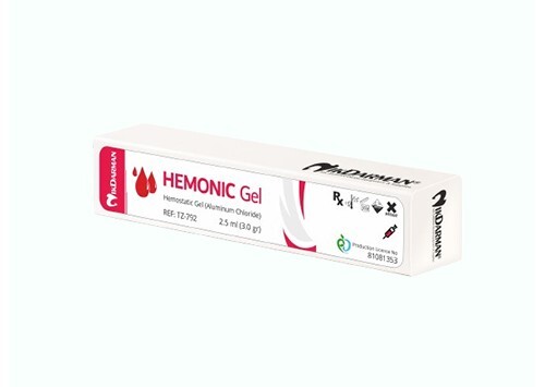 ژل انعقاد خون نیک درمان Hemonic Gel