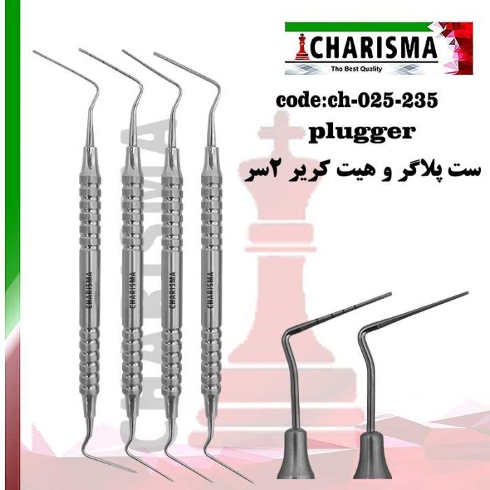 ست هیت کریر دسته فلزی Dental Devices & Charisma