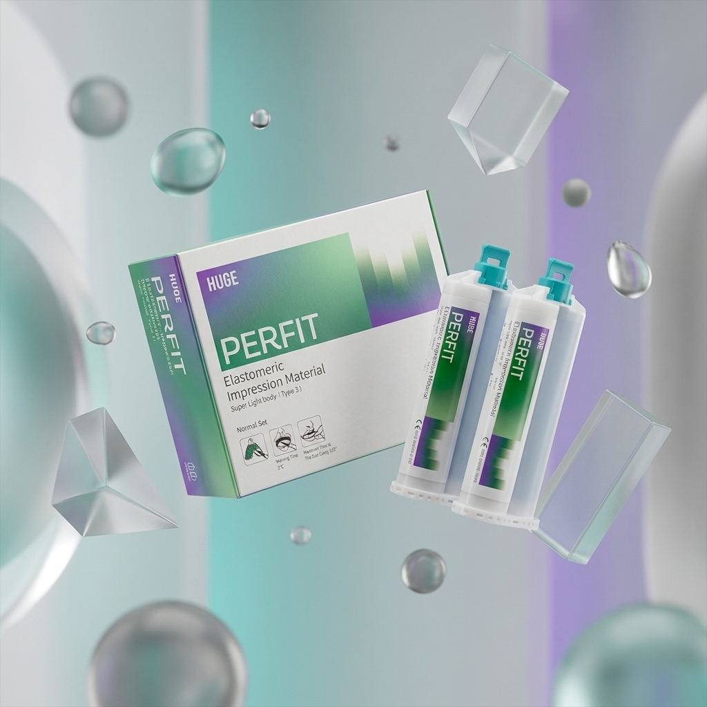 واش قالبگیری ای سیلیکون افزایشی هیوج نرمال ست Huge Super Light Body Normal Set