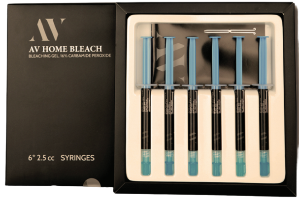 کیت بلیچینگ خانگی 16% AV Home Bleach