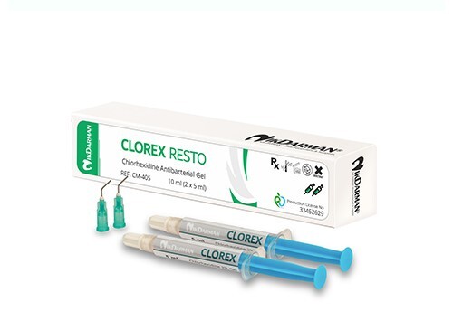 ژل کلرهگزیدین ترمیمی 2% نیک درمان Colorex Resto