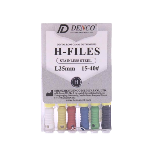 فایل دستی H طول 25 دنکو Denco K-File