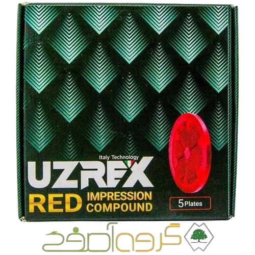استنس قرمز قالبگیری دیسکی Uzrex