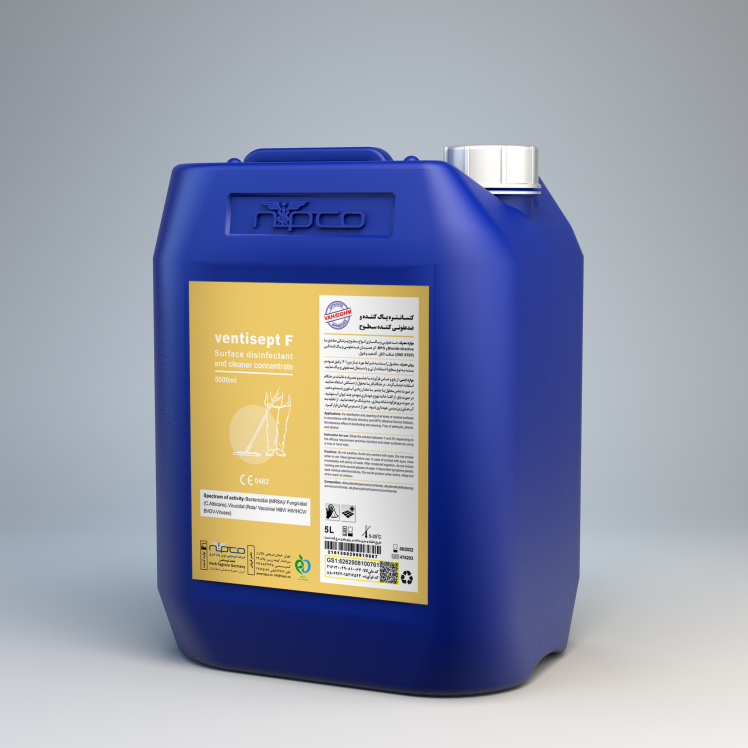 محلول ضدعفونی کننده سطوح 5 لیتری دکونکس