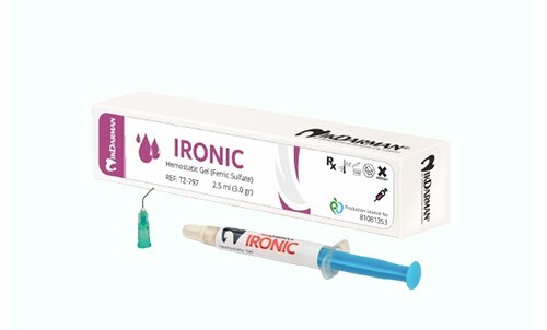 ژل انعقاد خون نیک درمان Ironic Gel