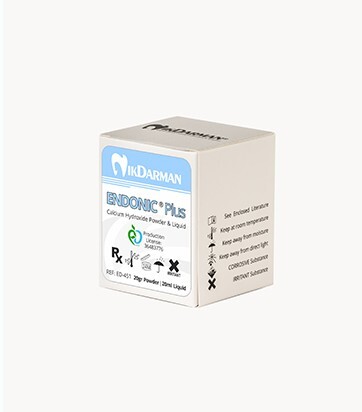  کلسیم هیدروکساید پودر و مایع نیک درمان Endonic Plus 