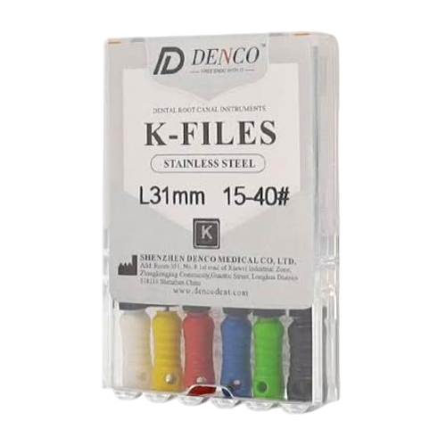 فایل دستی K طول 31 دنکو Denco K-File
