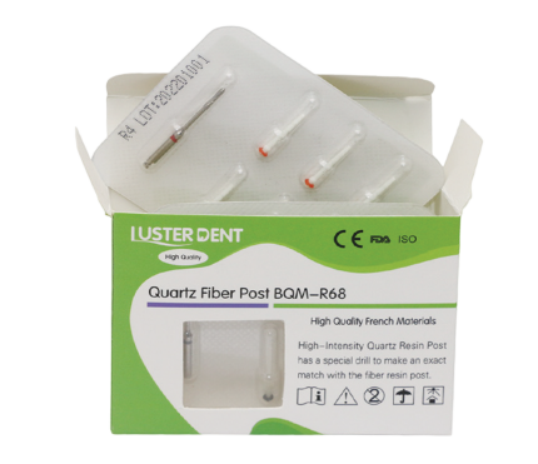 فایبرپست 6 عددی با دریل لاستردنت Lusterdent
