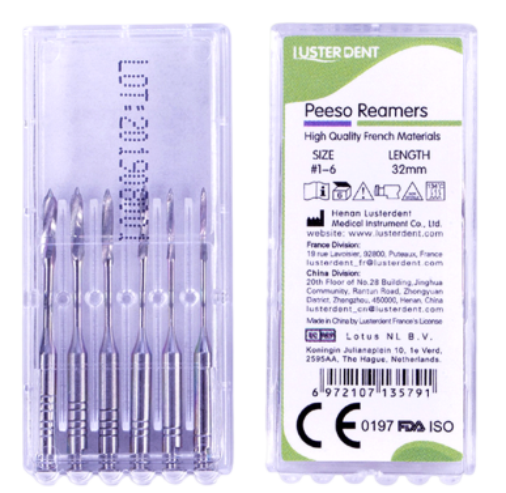 پیزو ریمر طول 32 Lusterdent Peeso Reamers