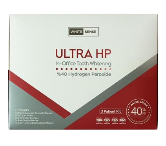  کیت بیلیچینگ آفیس (مطبی) 3 بیمار White Sense Ultra HP  
