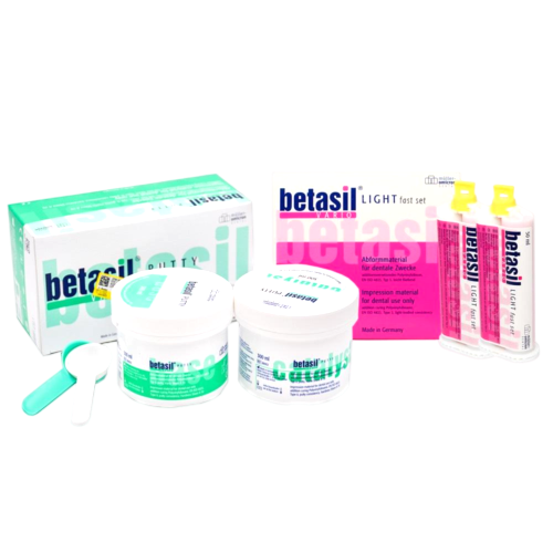 ست ماده قالبگیری بتاسیل (پوتی هارد + واش لایت) Muller-Omicron