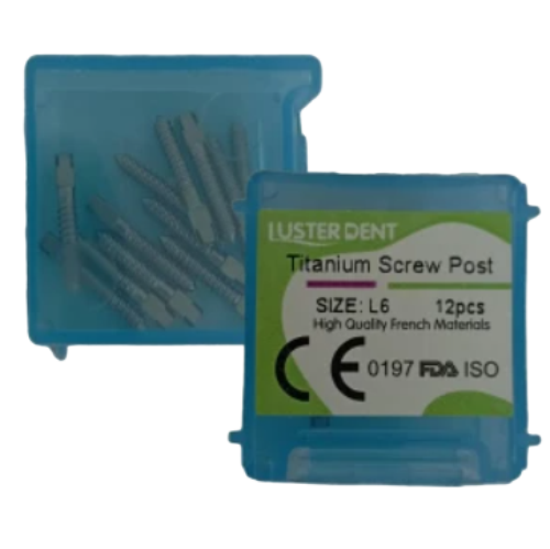 پین داخل کانال تیتانیومی لاستردنت Titanium Screw Post