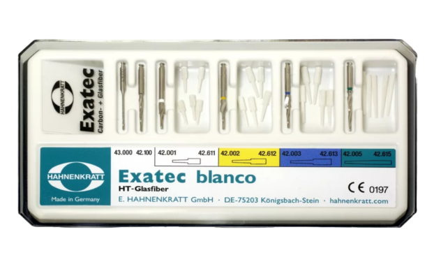  کیت فایبرپست اگزاتک استاندارد Hahnenkratt Exatec Blanco 