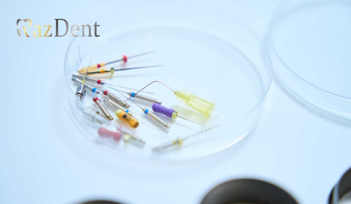 ابعاد و اندازه های فایل های دندانپزشکی