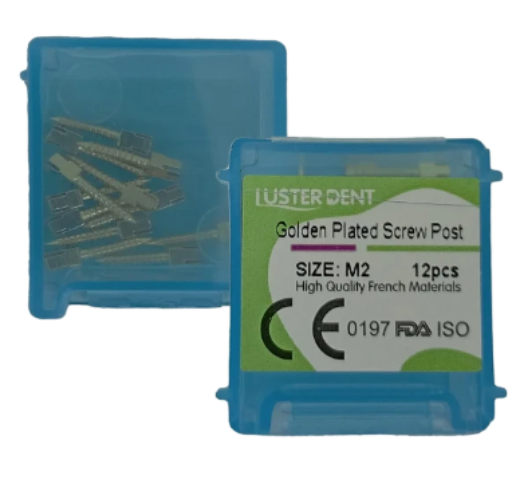پین داخل کانال طلایی لاستردنت Golden Screw Post
