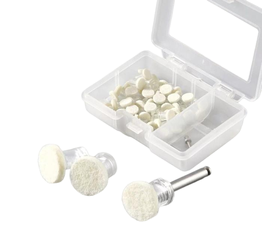 دیسک پالیش نمدی آغشته به خمیر Zt Dental