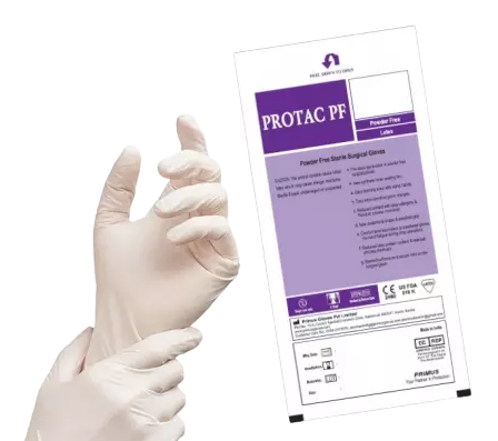 دستکش جراحی بدون پودر Protac PF