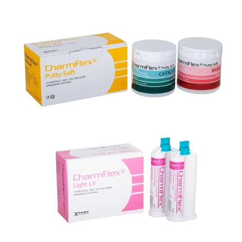  ماده قالبگیری افزایشی دنتکیست Dentkist CharmFlex (Putty Soft+Light LV) 