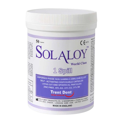 آمالگام سولالوی 45% نقره 50 عددی Solaloy World Class